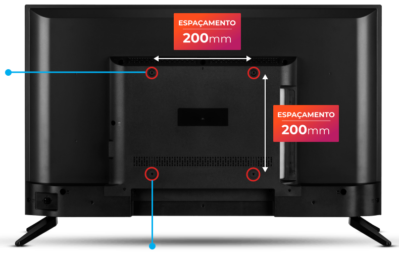 tv fixada