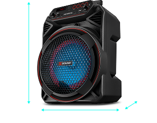 Caixa de som modelo CM-550-L