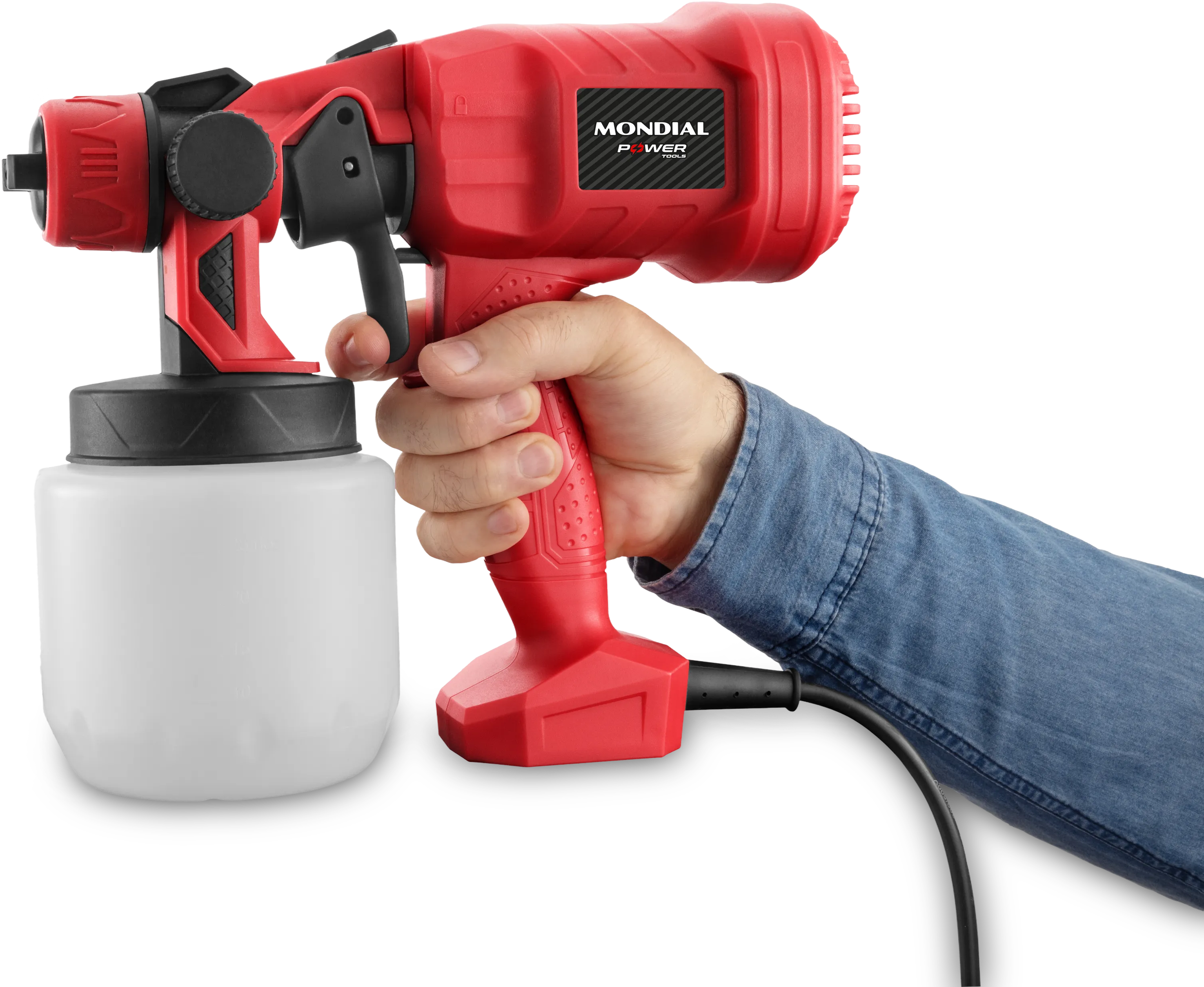 Empunhadura e reservatório de 800ml da pistola FPP-01