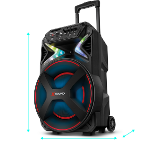 Caixa de som modelo CM-500-L